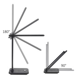 Lampka biurkowa LED Maclean MCE614 B, max. 9W, 220-240V AC, możliwość