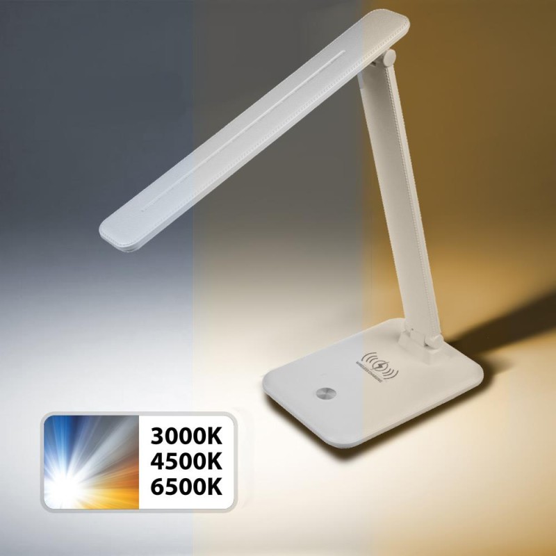 Lampka biurkowa LED Maclean MCE616 W, max. 9W, 220-240V AC, możliwość