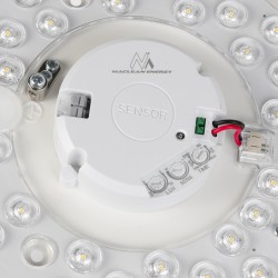 Lampa LED z czujnikiem Maclean MCE347, sufitowa, czujnik mikrofalowy