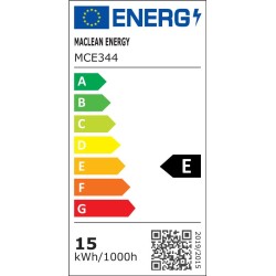 Lampa LED z czujnikiem Maclean MCE344 W, czujnik ruchu... | PartsPC.pl