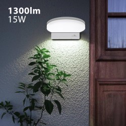 Lampa LED Maclean MCE346 W, kolor biały, 15W, IP65, 1300lm, barwa neutralna