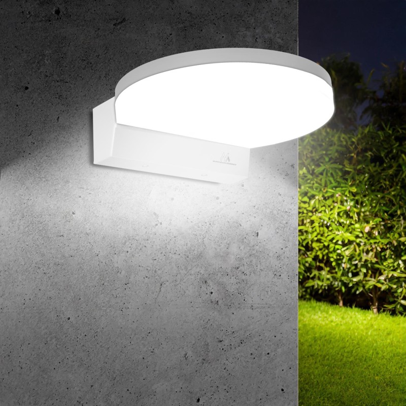 Lampa LED Maclean MCE346 W, kolor biały, 15W, IP65, 1300lm, barwa neutralna