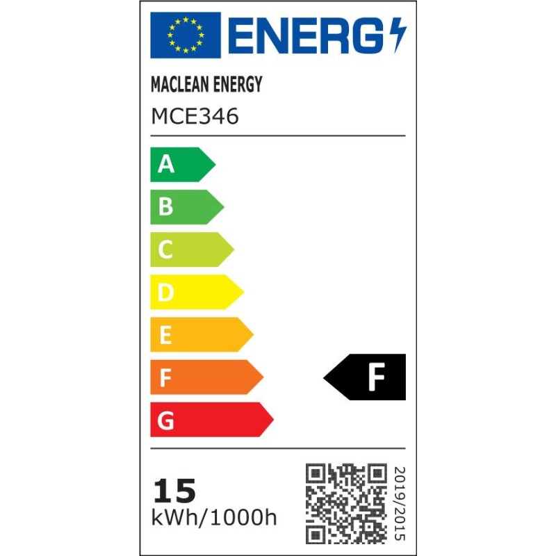 Lampa LED Maclean MCE346 W, kolor biały, 15W, IP65, 1300lm, barwa neutralna
