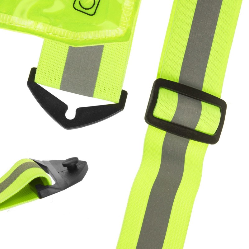 Szelki LED dla biegaczy, rowerzystów Maclean MCE425 | PartsPC.pl