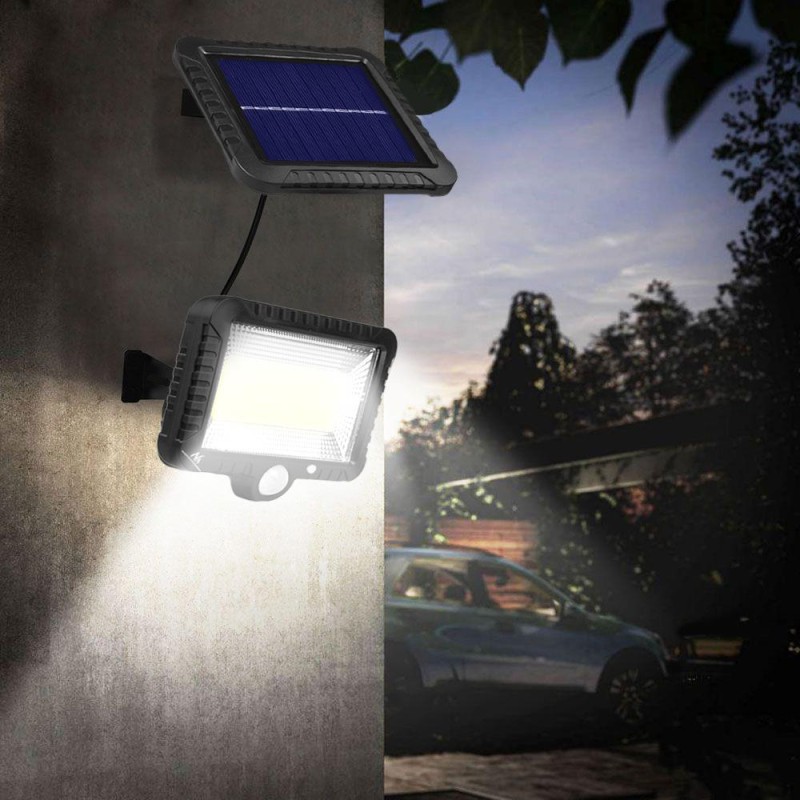 Naświetlacz LED solarny z czujnikiem ruchu Maclean MCE438 IP44, 5W, 400lm,