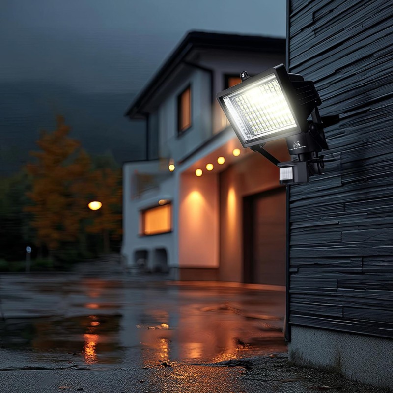Naświetlacz solarny LED Maclean MCE442 z czujnikiem ruchu