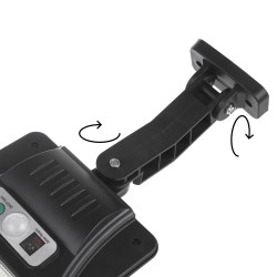 Lampa uliczna solarna LED Maclean MCE446 z czujnikiem ruchu i pilotem IP54,