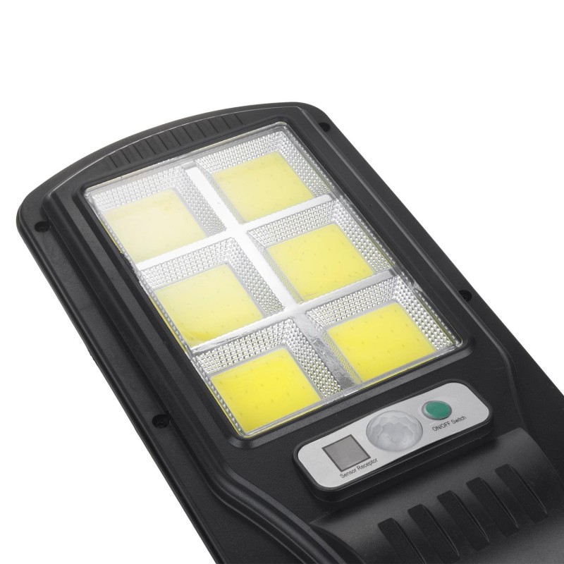 Lampa uliczna solarna LED Maclean MCE446 z czujnikiem ruchu i pilotem IP54,
