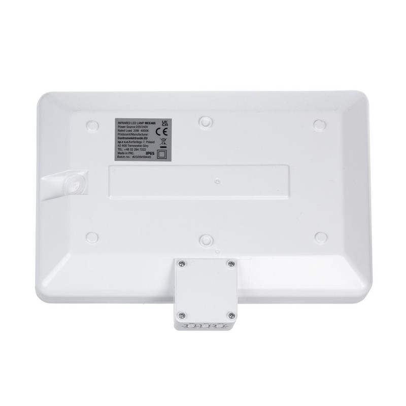 Lampa LED Maclean MCE466 W, numer domu, czujnik zmierzchu i ruchu,