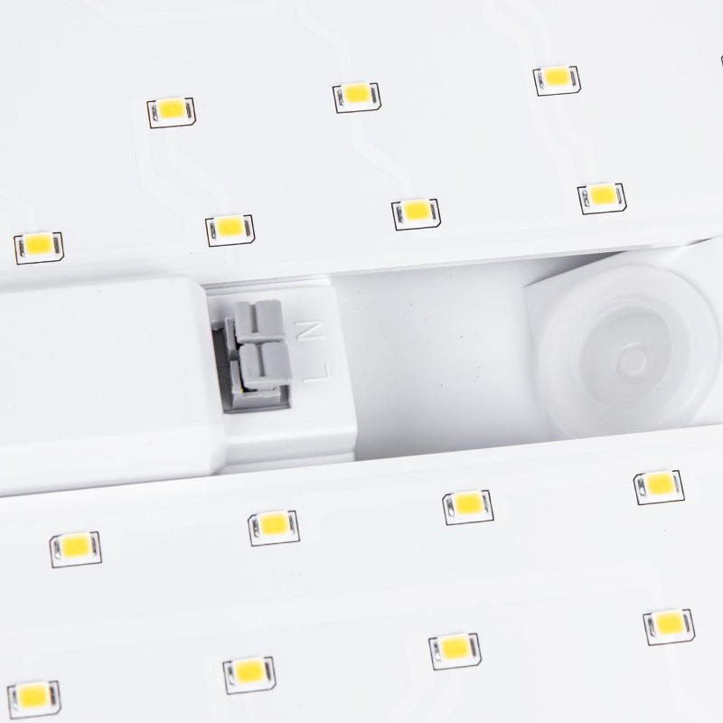 Lampa LED Maclean MCE466 W, numer domu, czujnik zmierzchu i ruchu,