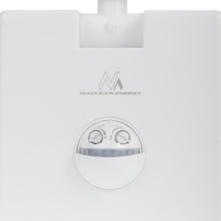 Lampa LED z czujnikiem ruchu Maclean MCE516 W, czujnik ruchu PIR, kolor