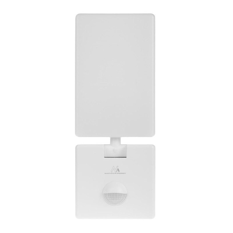 Lampa LED z czujnikiem ruchu Maclean MCE516 W, czujnik ruchu PIR, kolor