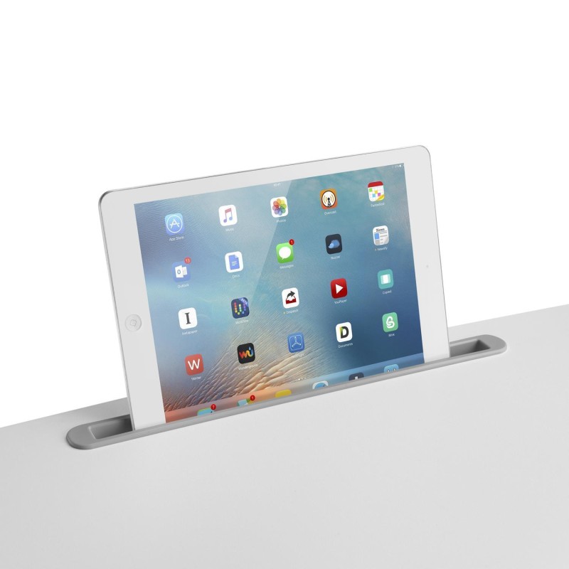 Biurko, stolik do laptopa Maclean MC-903W regulacja wysokości, z szufladą,