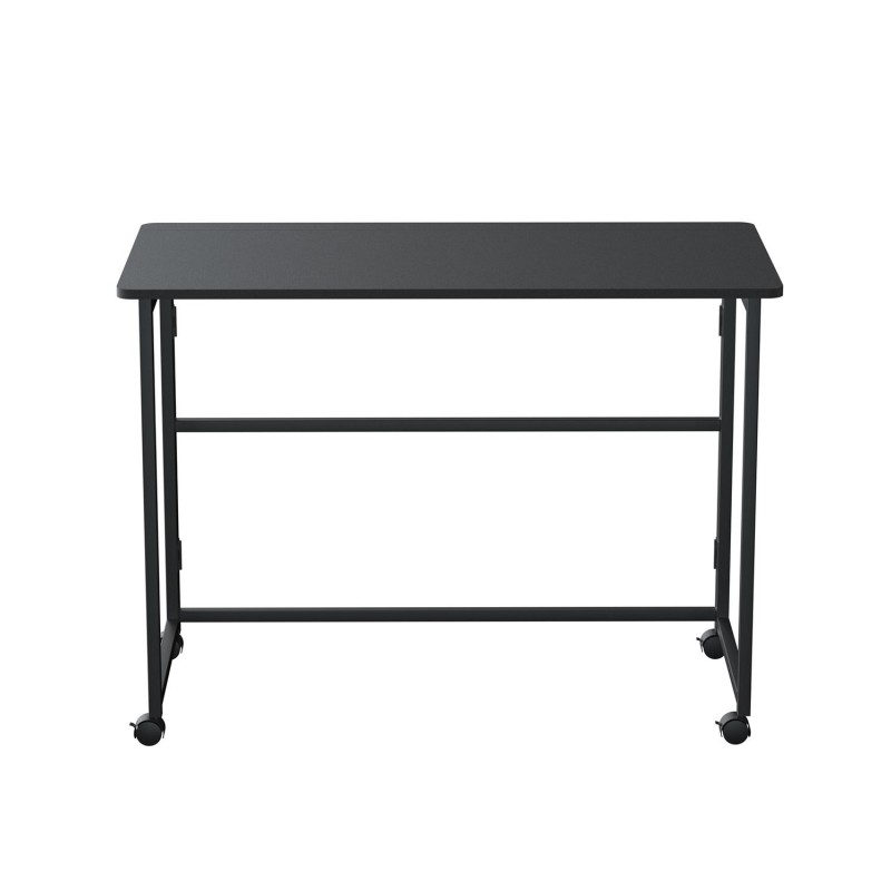 Biurko składane Maclean MC-1250 B, czarne, mobilne, 100x50cm… | PartsPC.pl