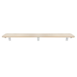 Półka składana Maclean MC-129 WD, blat drewniany, 100x20cm, … | PartsPC.pl