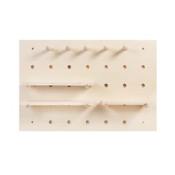 Tablica drewniana organizer Maclean, drewniany, 60x80cm, max… | PartsPC.pl