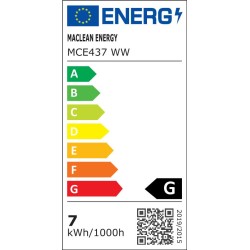 Żarówka LED Maclean MCE437 WW GU10 7W ciepła biała | PartsPC.pl
