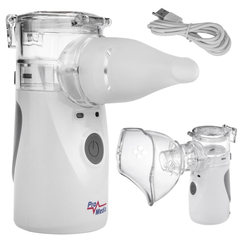 Inhalator nebulizator Promedix PR-835 przenośny / podręczny bezprzewodowy