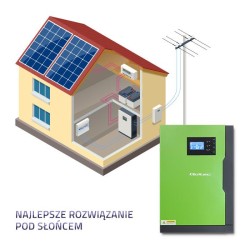 Hybrydowy inwenter solarny Off-Grid 3,5kW | 100A | 24V | MPP… | PartsPC.pl