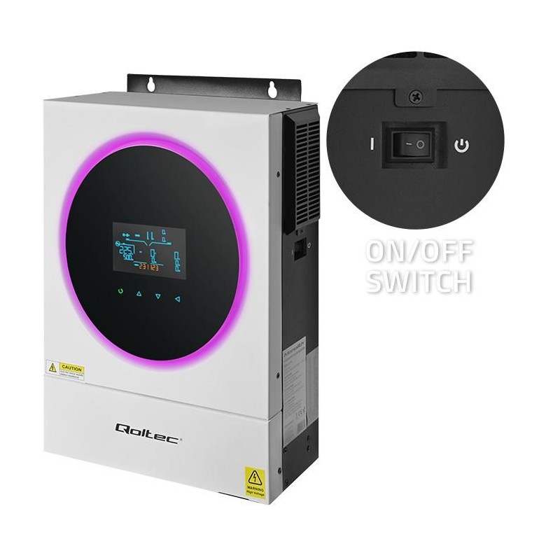 Hybrydowy inwerter solarny Off-Grid 6kVA | 6kW | 120A | MPPT… | PartsPC.pl