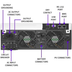 Hybrydowy inwerter solarny Off-Grid 4kVA | 4kW | 120A | MPPT… | PartsPC.pl