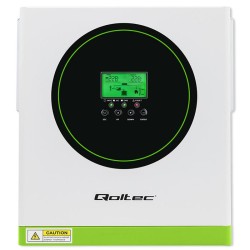 Inwerter solarny Qoltec hybrydowy Off-Grid 1500W | 100A | 12… | PartsPC.pl