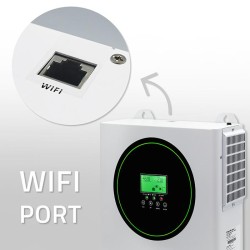 Hybrydowy Inwerter solarny Off-Grid 3500W | 100A | 24V | MPP… | PartsPC.pl