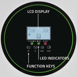 Hybrydowy Inwerter solarny Off-Grid 11000W | 160A | 48V | MP… | PartsPC.pl
