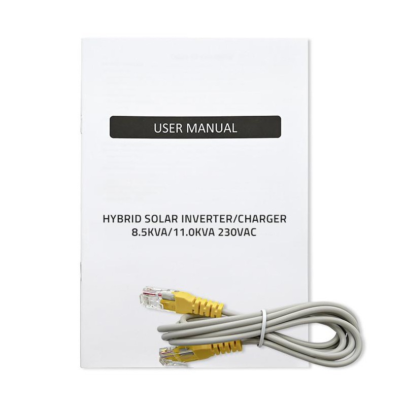 Hybrydowy Inwerter solarny Off-Grid 11000W | 160A | 48V | MP… | PartsPC.pl