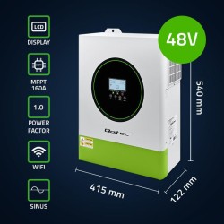Hybrydowy Inwerter solarny Off-Grid 11000W | 160A | 48V | MP… | PartsPC.pl