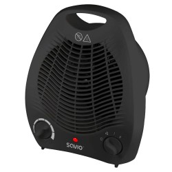 Termowentylator SAVIO AD-02/B 2000W czarny | PartsPC.pl