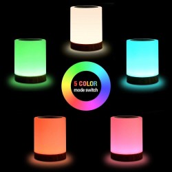 Lampka Techly bezprzewodowa RGB dotykowa | PartsPC.pl