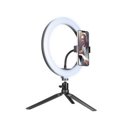 Lampa pierścieniowa Tracer RING 26cm z mini statywem | PartsPC.pl