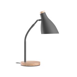 Lampka biurkowa Tracer Scandi szara | PartsPC.pl