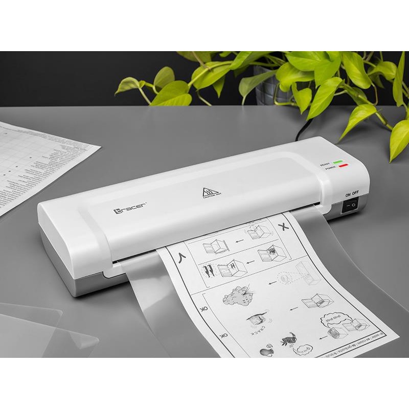 Laminator Tracer A4 TRL-5 WH | PartsPC.pl