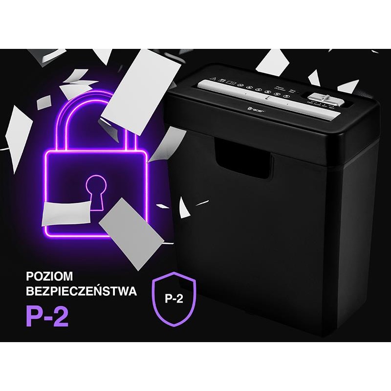 Niszczarka Tracer Edgy 10L | PartsPC.pl