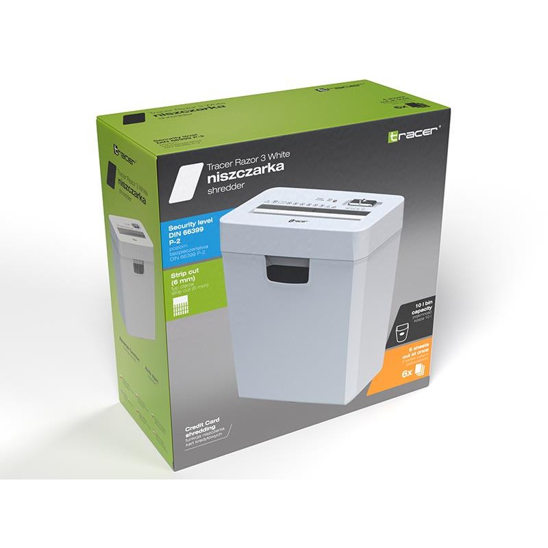 Niszczarka Tracer Razor 3 | PartsPC.pl