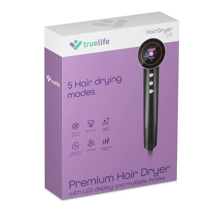 Suszarka do włosów z jonizatorem TrueLife HairDryer D9 1600W… | PartsPC.pl