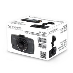 Rejestrator jazdy Extreme GUARD XDR101 samochodowy czarny | PartsPC.pl