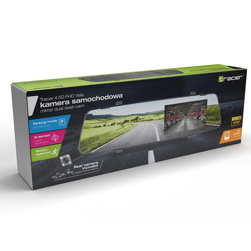 Kamera samochodowa Tracer 4.5D FHD VELA | PartsPC.pl