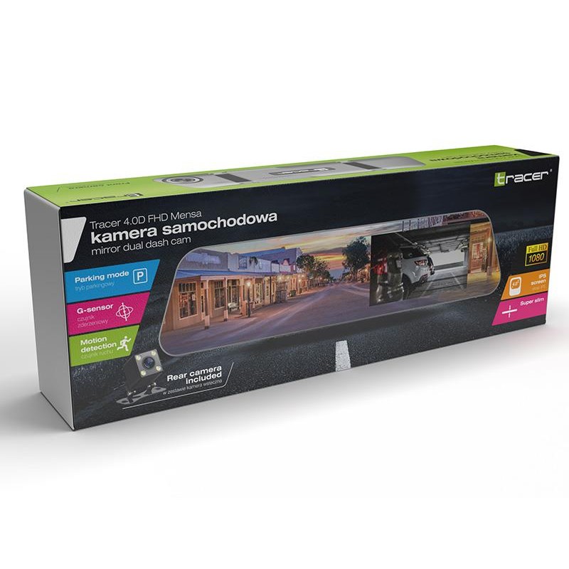 Kamera samochodowa Tracer 4.0D FHD Mensa | PartsPC.pl