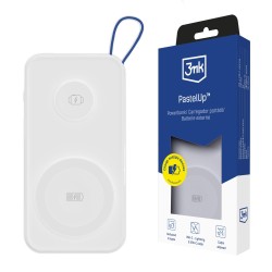 Powerbank 3mk PastelUp 10,000mAh 22.5W USB 1A1C - White | PartsPC.pl