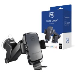 Uchwyt samochodowy 3mk Drive & Charge | PartsPC.pl