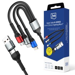 Kabel USB 3mk Hyper Cable N-SERIES 6-in-1 C/A to C/Lighting/… | PartsPC.pl