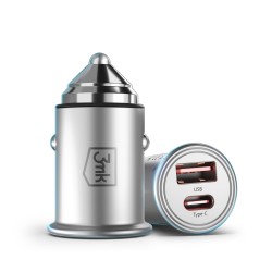 Ładowarka samochodowa 3mk Hyper Car Charger 30W aluminiowa… | PartsPC.pl