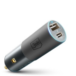 Ładowarka samochodowa 3mk Hyper Car Charger 100W aluminiowa… | PartsPC.pl