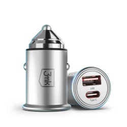 Ładowarka samochodowa 3mk Hyper Car Charger 45W aluminiowa… | PartsPC.pl