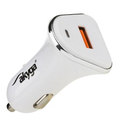 Ładowarka samochodowa Akyga AK-CH-07 12V USB 3000mA... | PartsPC.pl