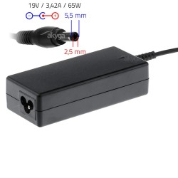Zasilacz sieciowy Akyga AK-ND-01 do notebooka 19V/3,42A 65W … | PartsPC.pl