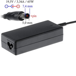 Zasilacz sieciowy Akyga AK-ND-05 do notebooka 19,5V/3,34A 65… | PartsPC.pl